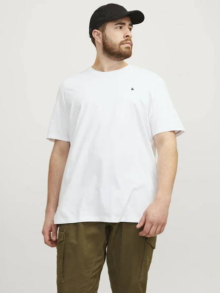 Jack Jones Peulos Büyük Beden Erkek Tişört 12253778 ürün görseli 1