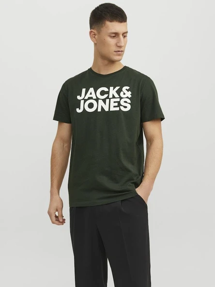 Jack Jones Corp Logo Regular Fit Erkek Tişört 12151955 ürün görseli 1