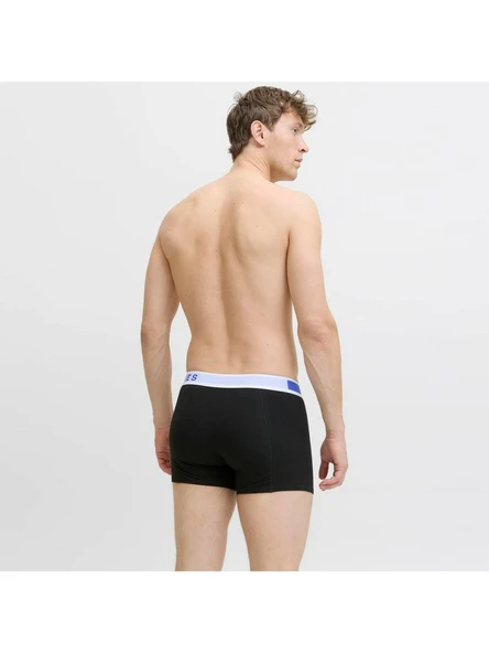 Jack Jones Aston Solıd 3 Lü Paket Erkek Boxer 12281991 - Resim 5