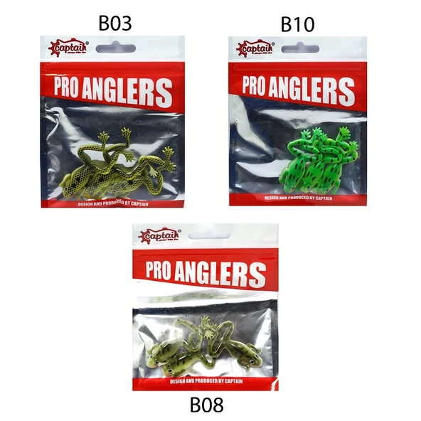 Mutant 3599 Killer Frog 6cm 2.6gr 3'lü Silikon Kurbağa Lrf Suni Yem ürün görseli 1