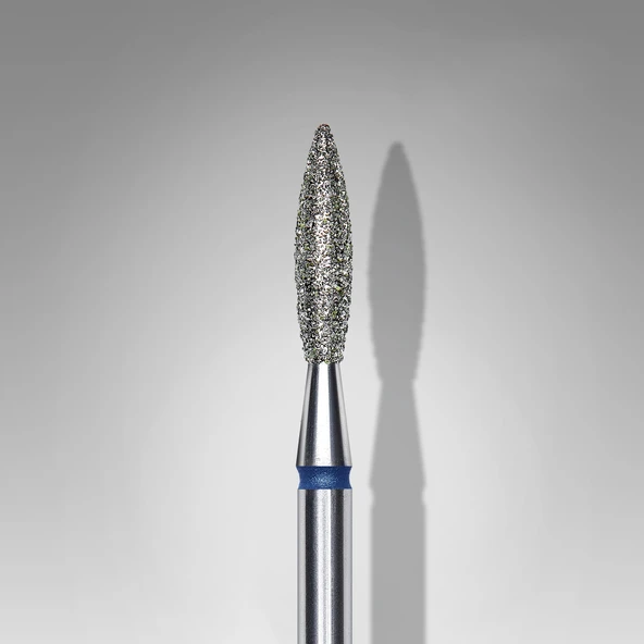 Staleks Elmas Manikür Freze Ucu Kör Uçlu Ateş Model 023 FA10B023-10 ürün görseli 1
