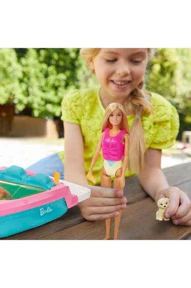 Barbie Bebek Ve Teknesi Oyun Seti Grg30. ürün görseli 1