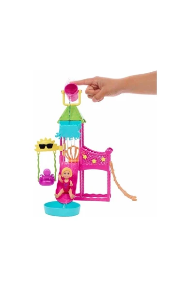 Barbie Hkd80 Skipperın Su Parkı Eğlencesi Oyun Seti ürün görseli 1