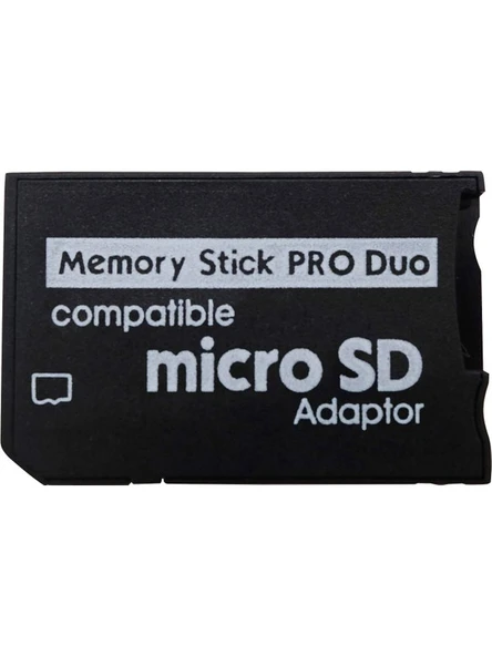 Sony Psp Memory Stick Pro Duo Adaptör Psp Hafıza Kartı Adaptör Mikro Sd Kart Çevirici ürün görseli 1