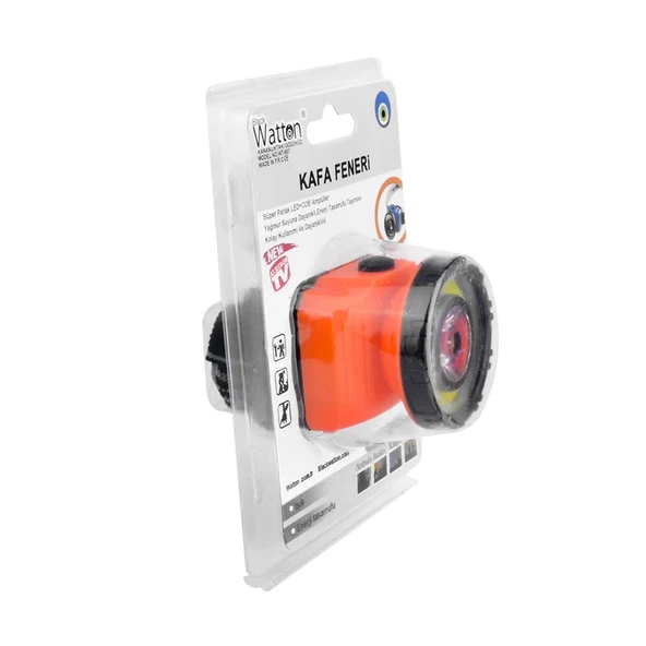 Güçlü Pilli Kafa Lambası  Wt-607 - Resim 3