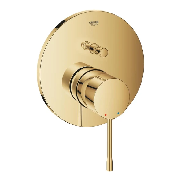 Grohe Essence Ankastre Banyo/Duş Bataryası (Sıva Üstü Grubu), Altın, 24167GL1 ürün görseli 1