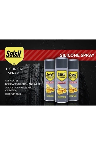 Selsil Silikon Sprey 500 Ml 1 adet - Resim 2
