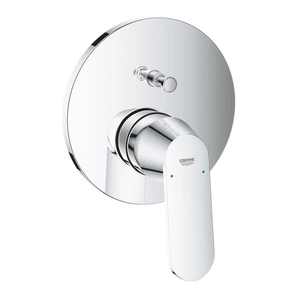 Grohe Eurosmart Cosmo. Ankastre Banyo Duş Bataryası 2 çıkışlı divertörlü, Krom, 24045000 ürün görseli 1