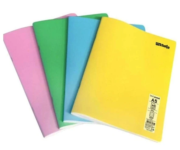 Mynote 80 Yaprak Çizgili A4 Defter Pp Kapak - 3 adet ürün görseli 1