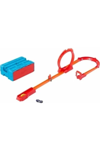 HOT WHEELS Track Builder Alev Temalı Akrobasi Seti-hmc04 - Resim 2