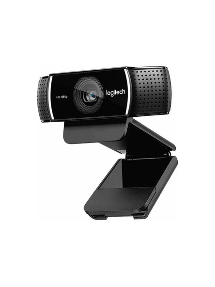 LOGİTECH C922 Pro HD Stream Full HD 1080p Yayıncılar için Profesyonel Webcam Siyah (960-001089) ürün görseli 1