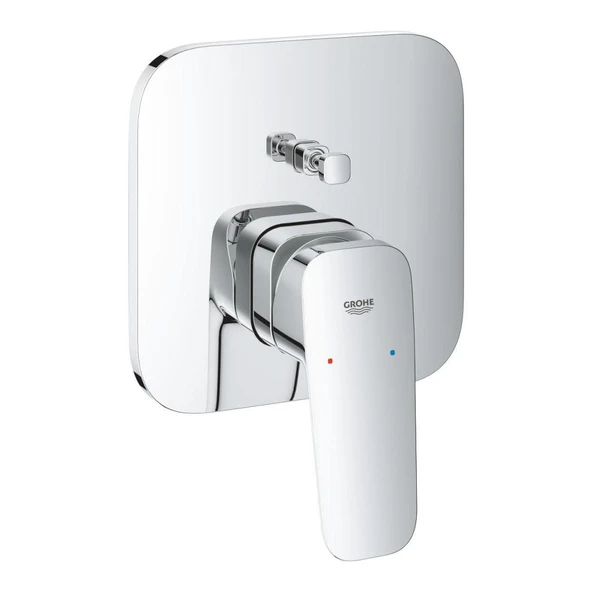 Grohe Cubeo Ankastre Banyo/Duş Bataryası (Sıva Üstü Grubu) Krom, 1017780000 ürün görseli 1