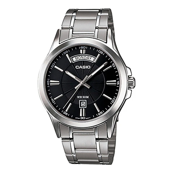 CASIO MTP-1381D-1AVDF DETAY TAKVİMLİ METAL ERKEK KOL SAATİ ürün görseli 1