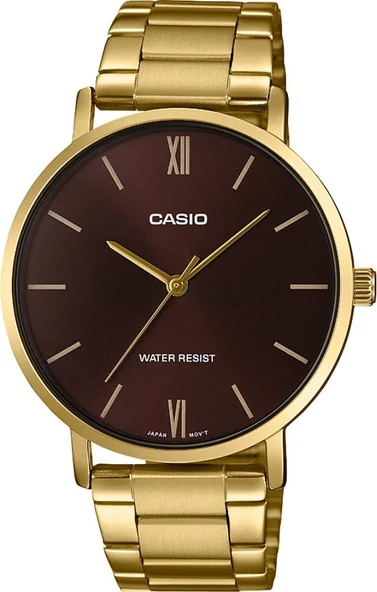 CASIO MTP-VT01G-5BUDF ALTIN KAPLAMA ERKEK KOL SAATİ ürün görseli 1