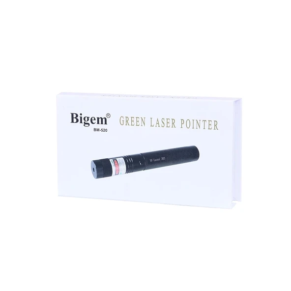 Şarjlı Yeşil Lazer Pointer 1000mw Bm-520 - Resim 2