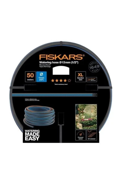 FISKARS SULAMA HORTUMU 13MM (1/2) 50 M Q4 ürün görseli 1
