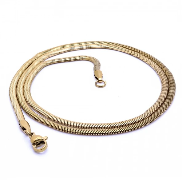 İtalyan Çelik Kolye 1,5Mm X 3Mm 3183CEK051 ürün görseli 1