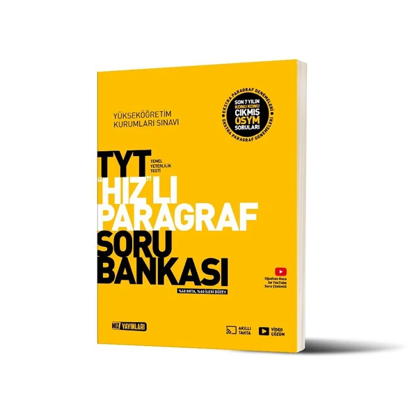TYT Hız'lı Paragraf Soru Bankası ürün görseli 1