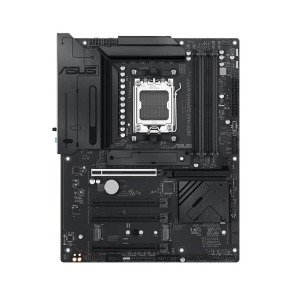 Asus X870 MAX GAMING Wi-Fi 7 Amd X870 Am5 Ddr5 8000 Hdmı 2xusb4 3x Anakart ürün görseli 1