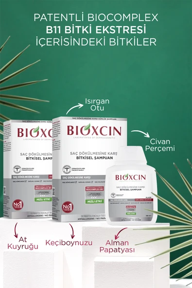 Bioxcin Genesis Kuru ve Normal Saçlar İçin Şampuan 300 ml - 3 Al 2 Öde ürün görseli 1