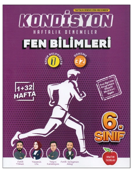 Newton Yayınları 6. Sınıf Kondisyon Fen Bilimleri ürün görseli 1