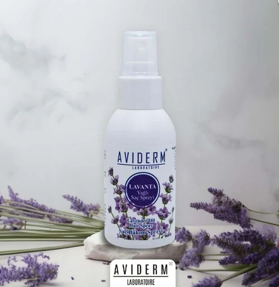 Aviderm Lavanta Yağlı Bit Kovucu Saç Spreyi 100 ml ürün görseli 1