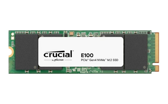 Crucial E100 CT480E100SSD8 480 GB PCIe Gen4 2280 NVMe M.2 SSD ürün görseli 1