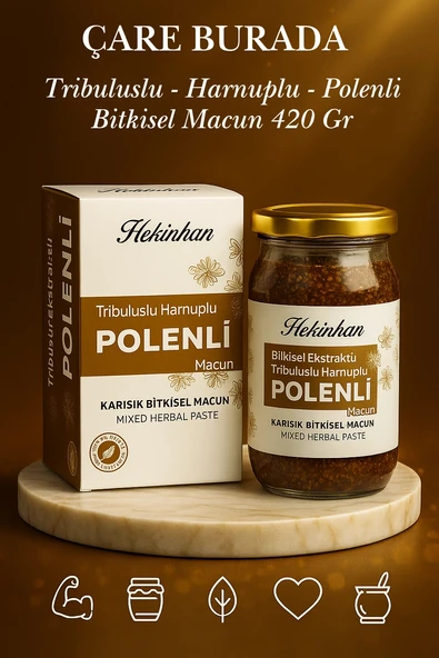 Tribuluslu & Harnuplu & Polenli Macun 420 Gr ürün görseli 1