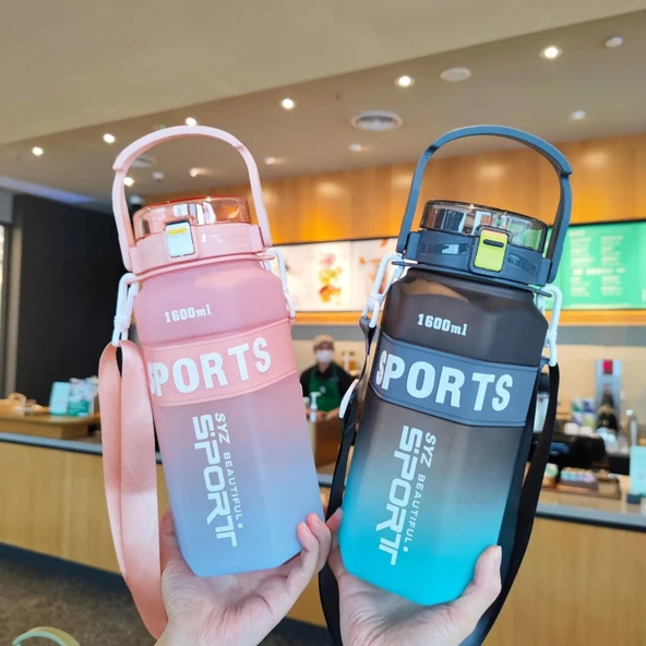 Sport Su Matarası 1600 Ml Bpa İçermez Alk2962 ürün görseli 1
