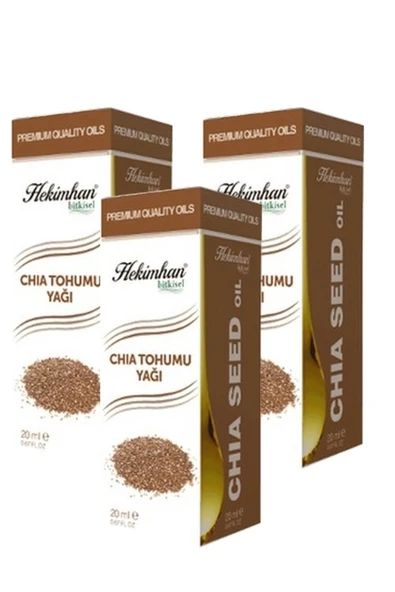 Chia Tohumu Yağı 20 Ml 3 Adet ürün görseli 1