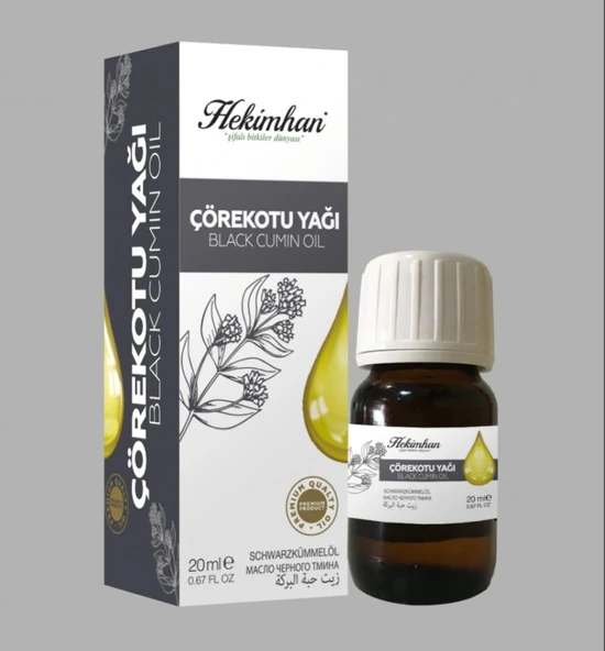 Hekimhan - Çörekotu Yağı 20 Ml ürün görseli 1