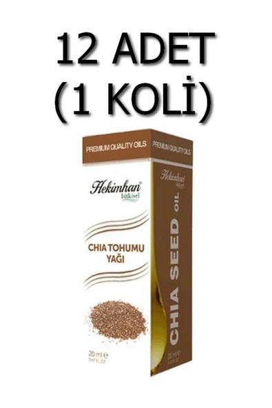 Chia Tohumu Yağı 20 Ml 12 Adet (1 Koli) ürün görseli 1