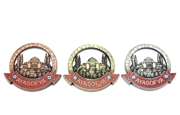 İstanbul Temalı Metal Magnet Alk3338 ürün görseli 1