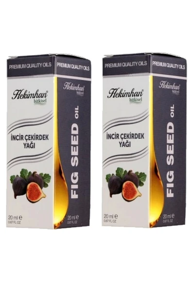 Hekimhan Incir Çekirdeği Yağı 20 Ml 2 Adet ürün görseli 1