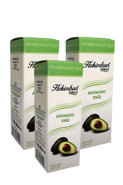 Avokado Yağı 20 ml 3 Adet ürün görseli 1