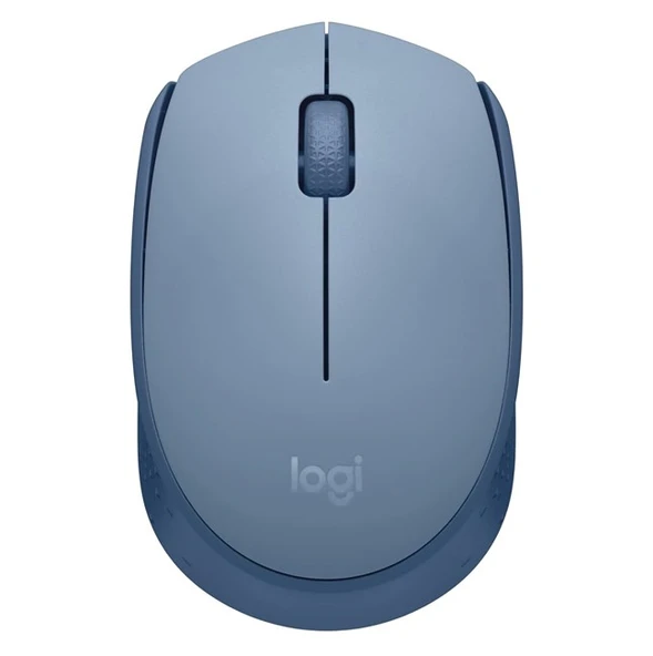 Logitech M171 Mavi-Gri Optik Kablosuz Mouse 910-006866 ürün görseli 1