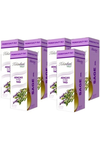 Hekimhan Adaçayı Acı Elma Yağı 20 Ml 6 Adet ürün görseli 1