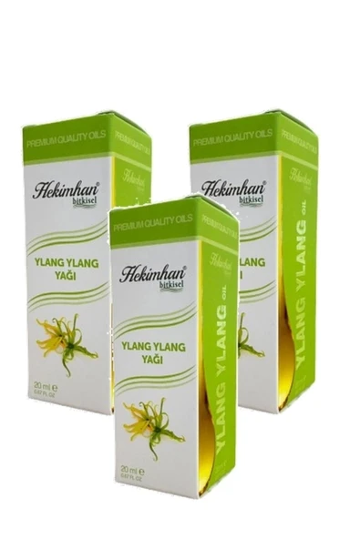 Ylang Ylang Yağı 20 Ml 3 Adet ürün görseli 1