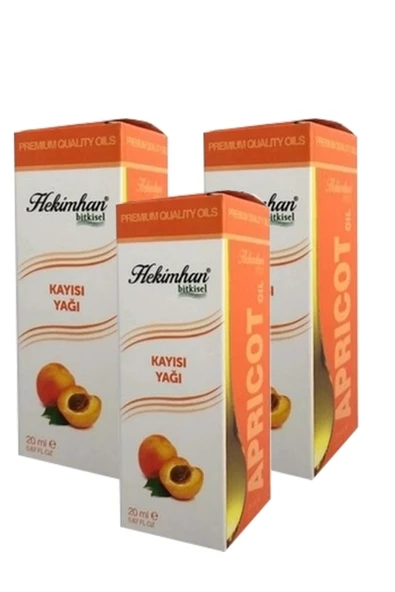 Kayısı Yağı 20 Ml 3 Adet ürün görseli 1