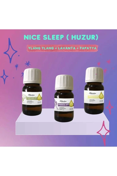 Nice Sleep Huzur seti Yılang Yılang, Papatya, Lavanta ürün görseli 1