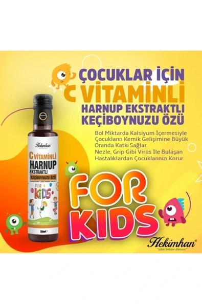 C Vitaminki Harnuplu Keçiboynuzu Özü 350 gr For Kids 2 Adet ürün görseli 1
