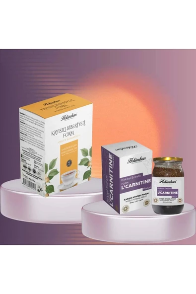 Kayısılı Form Set Kayısılı Biberiyeli Çay 40'lı ve L'Carnitin Macun 480 gr ürün görseli 1