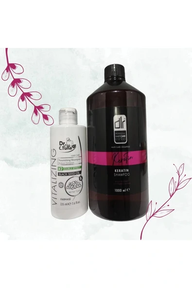 Keratin Şampuan ve çörekotu şampuanı ürün görseli 1