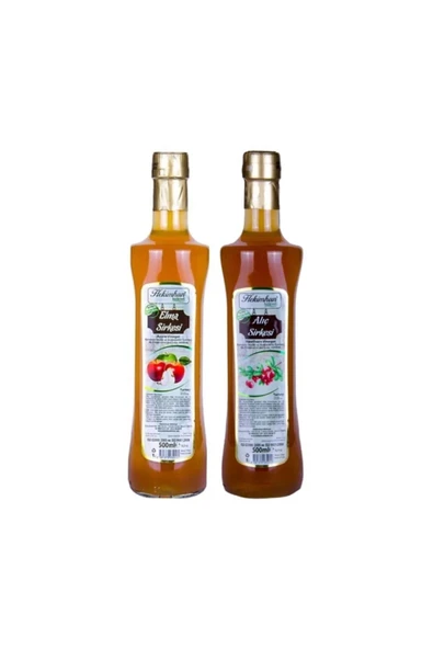 Alıç Ve Elma Sirkesi Doğal 500ml 2 Adet ürün görseli 1