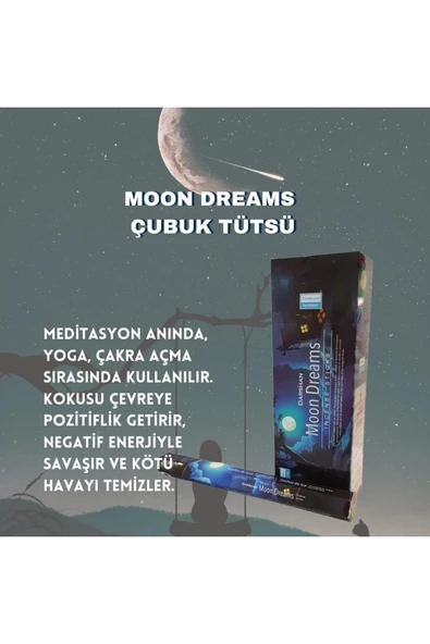 Moon Dreams ( Ay Rüyası ) Tütsü 20 Çubuk ürün görseli 1