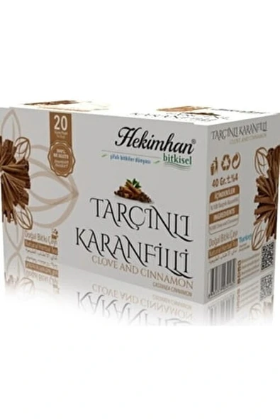 Tarçın Karanfil Çayı 20'li Süzen Poşet 6 Adet ürün görseli 1