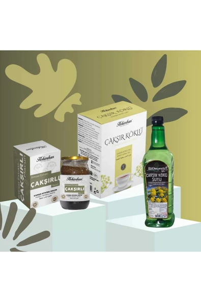 Çakşır Macunu 480 gr Çakşır suyu 1 litre Çakşır köklü çay 40'lı ürün görseli 1