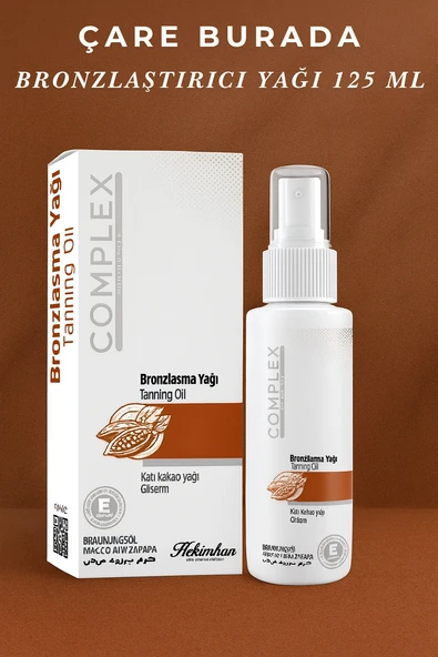 Bronzlaştırıcı Yağı 125 Ml (Katı Kakao Yağı & Gliserin) ürün görseli 1