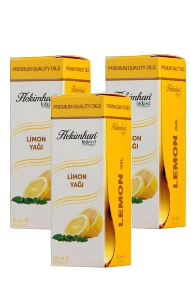 Limon Yağı 20 Ml 3 Adet ürün görseli 1