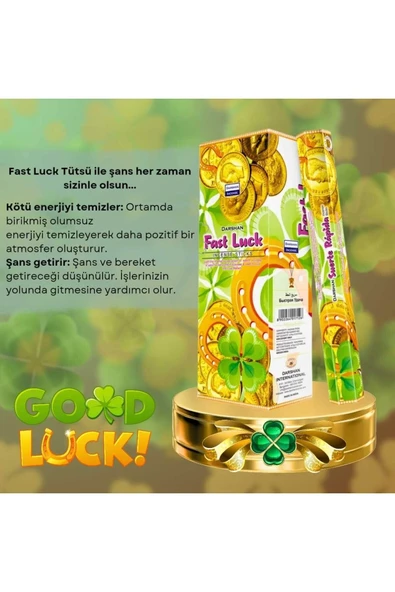 Fast Luck Şans Tütsüsü 20 çubuk ürün görseli 1